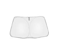 Parasol para Coche Para Toyota Para Corolla Para E12 2000-2007 Parasol Magnético Para Parabrisas Delantero Marco De Malla Cortina Para Ventana Lateral Trasera Parabrisas Paraguas(Silver Front Windshie
