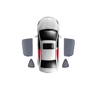Parasol para Coche Parasol Magnético Coche para Accord X 2017-2022 Marco De Parabrisas Delantero Cortina Parasol para Ventana Trasera Lateral para Bebé Parabrisas Paraguas(4PCS Rear Train)