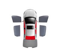 Parasol para Coche Parasol Magnético para Ventana Trasera De Coche Lateral para Bebé para Jazz GE 2007-2014 Parabrisas Paraguas(5PCS Front Rear Back)