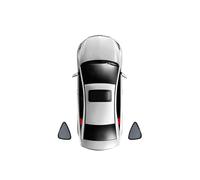 Parasol para Coche Parasol Magnético para Ventana Trasera De Coche Lateral para Bebé para Jazz GE 2007-2014 Parabrisas Paraguas(2PCS Traingular)