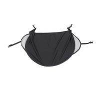 Parasol para Cochecito de Ñiño de Licra, Capota Elástica Negra | Panel Visible, Protección Solar Viento, 1, para Paseos Urbanos y Verano