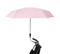 Parasol para cochecito - Toldo compacto de protección solar, sombrilla plegable transpirable, fijación de abrazadera estable, equipo de bebé al aire libre para viajes, paseos en silla de ruedas, playa