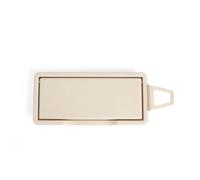 Parasol para Interior Coche Cubierta Espejo Maquillaje para Mercedes para Benz W204 C GLK Class X204 2048104510 2048104610 CFCKHPTHAZ(Left Beige 2)