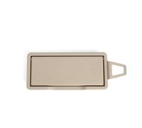 Parasol para Interior Coche Cubierta Espejo Maquillaje para Mercedes para Benz W204 C GLK Class X204 2048104510 2048104610 CFCKHPTHAZ(Left Beige 1)
