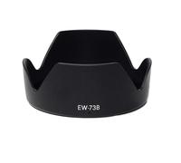 Parasol para lente de cámara compatible con EF-S 17-85 mm f/4-5.6 es USM, EF-S 18-135 mm f/3.5-5.6 es lente (reemplaza EW-73B)