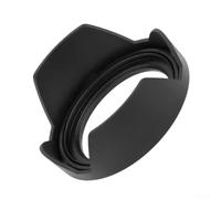 Parasol para lentes de 24-70 mm f/2.8 con soporte de filtro frontal de 82 mm, diseño reversible para almacenamiento eficiente de espacio en bolsas de cámara