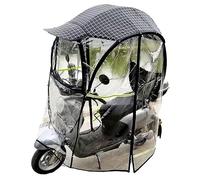 Parasol para motocicleta, diseño cerrado para protección del parabrisas, protector de lluvia para motocicletas y scooters de movilidad