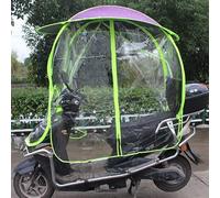 Parasol para motocicleta, toldo impermeable totalmente cerrado para scooters de movilidad, diseño plegable, ajuste universal