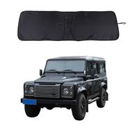 Parasol para parabrisas de coche, ajuste personalizado, compatible con Defender 2004-2018, plegable, de poliéster, reflectante, cubierta de visera solar, bloquea el calor y los accesorios de
