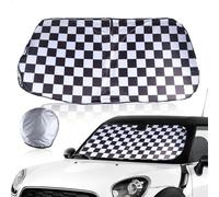 Parasol para parabrisas de coche para MINI Cooper F66 2024 +, bloquea el 99% del calor esencial del verano (para MINI Cooper F66 2024 + parasol)