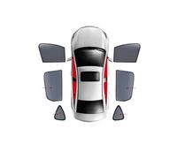 Parasol para Parabrisas Delantero Cortina Lateral Trasero para Ventana Bebé para A3 para Sportback 8P 2004-2013 Parasoles para Ventanas Laterales(6PCS)