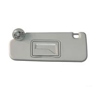 Parasol para parabrisas delantero de coche para Aveo, OEM 95034256 95034253, pieza de repuesto ABS gris, compatible con lado izquierdo y derecho (izquierdo)