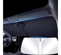 Parasol para Parabrisas para NIO ET5 Sedan 2022 2023 2024 2025 2026-, Protege Eficazmente El Interior del Coche del Sol y El Calor; DiseñO Plegable