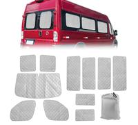 Parasol para Parabrisas Reemplazo para 2006-2023 Ducato, 11 Piezas Protector de Parabrisas, Juego de Parasol Térmico Interno con Bolsa de Almacenamiento, 100% Oclusión