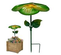 Parasol para Plantas - Estaca Metálica con Sombrilla para Suculentas de Exterior - Parasol vegetal con protección UV - para Suculentas y Cactus en Casa Jardín Patio Terraza Balcón