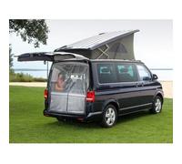 Parasol para portón trasero, 180 x 150 cm, magnética, cubierta para maletero, mosquitera con cremallera, protección contra insectos para T5, autocaravana, T4, T6, techo, caravana, camping, accesorios