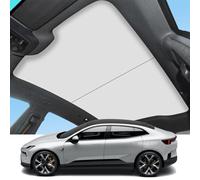 Parasol para Techo Cortina de Techo para Polestar 4 2020-2025, Parasol Plegable con Aislamiento térmico de nanocristales de Hielo, Anti-UV y Anti-hundimiento.