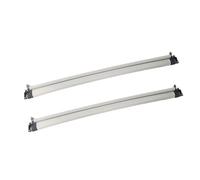 Parasol para Techo Solar Visera De Cortina Rodillo Ciego A1567800040 A2537800140 para Benz para X156 X205 para GLA para GLC para C200L C260L C300L Persiana Techo Solar Coche(Front Rear Grey)