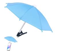 Parasol para teléfono celular,Parasol para teléfono,Soporte de sombrilla ajustable para teléfono | Paraguas Parasol para teléfono al aire libre con Clip, Paraguas de teléfono