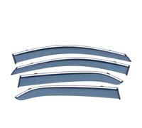 Parasol para Ventana de Coche, Protector Solar y antilluvia, de Acero Inoxidable, Compatible con Chevrolet Equinox 2017 y 2018.