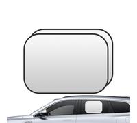 Parasol para ventana lateral de coche, 1 par de parasoles de protección solar, diseño de adhesivo estático, protector UV de bloqueo térmico para minivan, sedán, , viajes en clima cálido