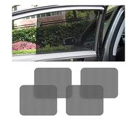 Parasol para Ventana Lateral de Coche, 4 Unidades, Adhesivos estáticos, Protectores de privacidad para Rayos UV, Reutilizables, Lavables, para la mayoría de los Autos, Vhicles, SUV