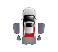 Parasol Para Ventana Trasera De Para Ford Para Everest 2023, 2024 Y 2025, Parasol Para Parabrisas Delantero, Malla Tipo Cortina. Parasol Cortinas Para Ventanas(5 piezas traseras)