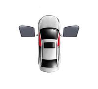 Parasol Para Ventanas Parasol Magnético Para Parabrisas Delantero Y Trasero De Para VW Para TOUAREG 7P (2011-2018). Visera De Malla Para Ventanas Laterales. Parabrisas Delantero Parasol(2 piezas delan