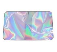 Parasol para ventanilla de Coche Parasol para Parabrisas de Coche para VW para T-Cross C1 (2019-2024), Visera Plegable Blanca( C)