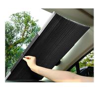 Parasol Parabrisas Coche, para Audi A1 A3 A4 A5 A6 A7 A8 Q2 Q3 Q5 Q7 Parasol Delantero Retráctil Automático,Protector Solar Parabrisas con Ventosas, Aislante Térmico,80cm