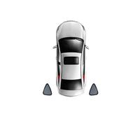 Parasol Parabrisas Cochea Parasol magnético para Parabrisas Coche, Cortina, Visera para Nissan For Quest para Elgrand E52 2012-2023 Visera Ventana Trasera(Triangular Windows)