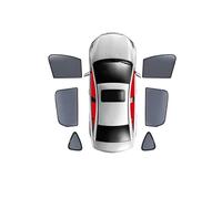 Parasol Parabrisas Cochea Parasol magnético para Parabrisas Delantero, Cortina, Ventana Trasera para bebé, para VW para Tiguan 5 Asientos 2016-2021 Visera Ventana Trasera(6PCS)