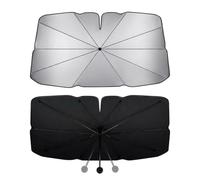 Parasol Paraguas Coche para Mercedes Benz C-Class Sedan W206 W205 W204 W203 W202 CL203 Sedan Saloon, Parasol Coche Delantero Plegable con Mango Flexible, Parasol para Parabrisas Coche Accesorios