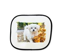 Parasol Perro Raza Bichon MALTES sunshield Coche