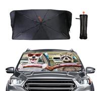 Parasol Personalizado para Parabrisas de Coche, Puedes Imprimir tu Propio Logotipo con Foto, Parasol Plegable Personalizado, Apto para Parabrisas Delantero