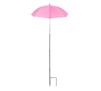 Parasol Plantas Sombrilla de color for plantas de exterior, 26 pulgadas, for plantas grandes, flores, ajustable, for jardín(Pink)