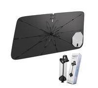 Parasol Plegable Parabrisas Delantero para VW Tiguan 3 T-Roc 2018-2026 | Para Sol Coche Bloquea Rayos UV & Calor, Respaldado por Ventosa de Silicona, Accesorios Protector Visor Solar [Actualizado]