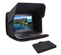 Parasol plegable y portátil for computadora portátil, bolsa for parasol portátil, cubierta de pantalla de privacidad antirreflejo for parasol de computadora portátil de 16 pulgadas, for trabajo