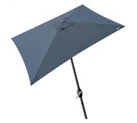 Parasol rectangular 200x300cm antracita mástil aluminio aktive garden 300 cm