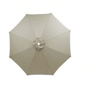 Parasol Reemplazar la Tapa para Jardín, Tela de Repuesto para Sombrilla 8 Varillas, Protección UV Toldo de Repuesto 200/230/250/280/300cm para Parasol(Emborracharse,8ribs:3m/9.8ft)