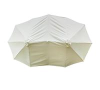 Parasol Replacement Cover - Outdoor Canopy Top, Sun Protection Fabric, Wind Resistant Structure Fit Design | Quick setup system with long lasting performance for backyard balcony poolside solution
