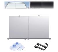 Parasol Retráctil Automático para Coche, Parasol para Parabrisas Delantero De Coche, Parasol Retráctil para Parabrisas De Coche, Parasol Retráctil Automático (2 tabletas)