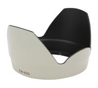 Parasol reversible EW-83G para objetivo Canon EF 28-300mm F/3.5-5.6L IS USM, color blanco.