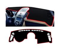 Parasol Salpicadero Coche Compatible Con Kia Para Soul AM 2009 2010 2011 2012 2013 Alfombrillas para salpicadero y parasol Protector de luz Alfombras panel instrumentos(A LHD Red side)