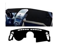 Parasol Salpicadero Coche Compatible Con Kia Para Soul AM 2009 2010 2011 2012 2013 Funda Para Salpicadero Coche Alfombrilla Para Parasol Evita Luz Almohadilla Antideslizante(LHD Black side)
