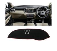 Parasol Salpicadero Coche Cubierta Salpicadero Coche Alfombrilla Antideslizante Evitar Luz Compatible Con Kia Para Sorento 3 UM 2015 2016 2017 2018 2019 2020(A Red side RHD)