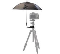 Parasol solar para cámara con abrazadera Soporte para cámara exterior Sombrilla Soporte para fotografía Accesorio para fotografía para estudio al aire libre/grabaciones de vídeo Diámetro 50cm
