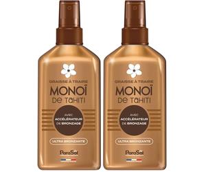 ParaSol Spray Grasa de ordeño Monoï de Tahití (Paquete de 2)