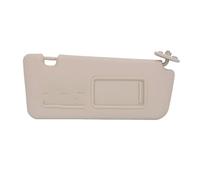 Parasol Superior Visera Protección Solar para El Lado Derecho del Pasajero con Espejo Maquillaje para Toyota para RAV4 2004-2005(Beige)