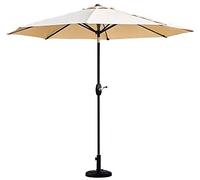 Parasol Terrace Umbrella Outdoor Patio Umbrella with Adjustable Handle Lift Suitable for Garden Poolside Market Umbrellas Parasols